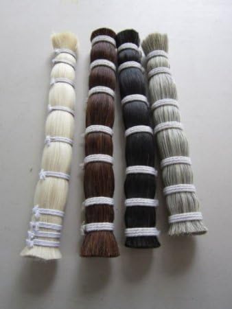 1/4 POUND BLACK HORSE HAIR BUNDLE CRAFTS NATIVE CRAFTS
