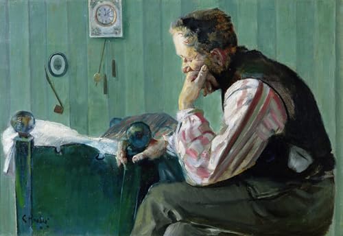 Pintura de Terje Vigen en lienzo decoracion de salon clasico cuadro de oleo para dormitorio