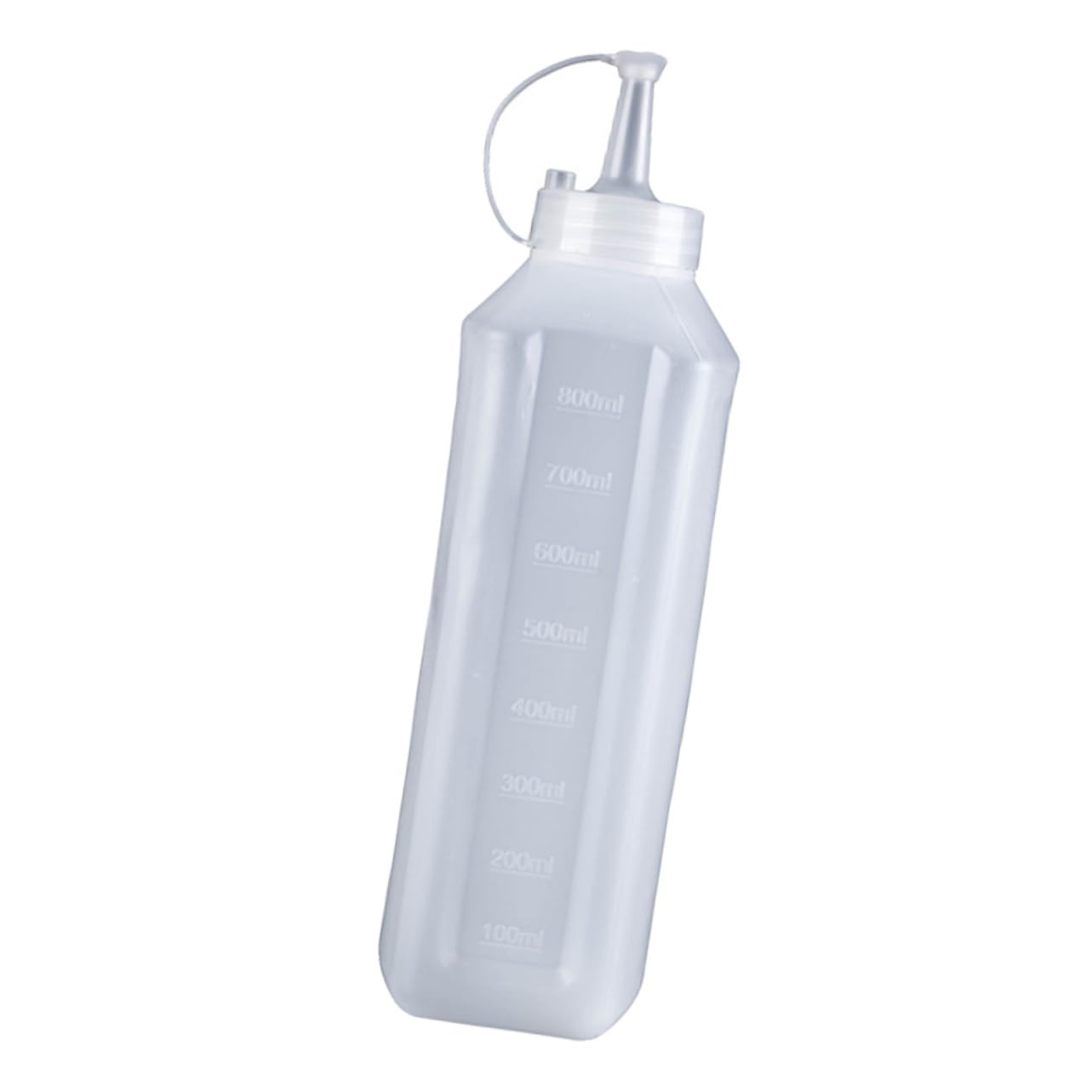 LAPYAPPE 1pc Condiment Squeeze Bottle Ketchup Dispenser with Great Sealing Cap for Sauces and Dressings Easy Pour Design for Convenient Use
