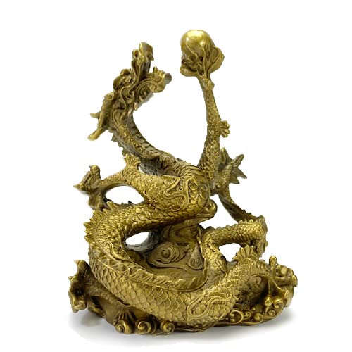 開運 龍神 龍 雲龍 ブロンズ製（真鍮製）置き物 開運 龍神 龍 雲龍 ブロンズ製（真鍮製）置き物