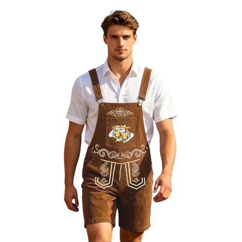 Pantalon en cuir houblon Wildalpen pour votre soirée bavaroise