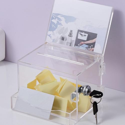 Boîte en acrylique compacte pour bulletin polyvalent et scrutin - 7