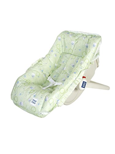 Image of Mee Mee 5 in 1 Baby Cozy Carry Cot Cum Rocker Car Seat (Green)