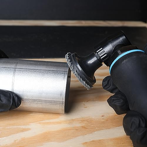 Abn 0242 Sandpaper Disc Set 2In - T27 120 Grit High Density Zirconia Alumina 10Pk Round Sander Flat Flap Round Sanding Pads thumb #6