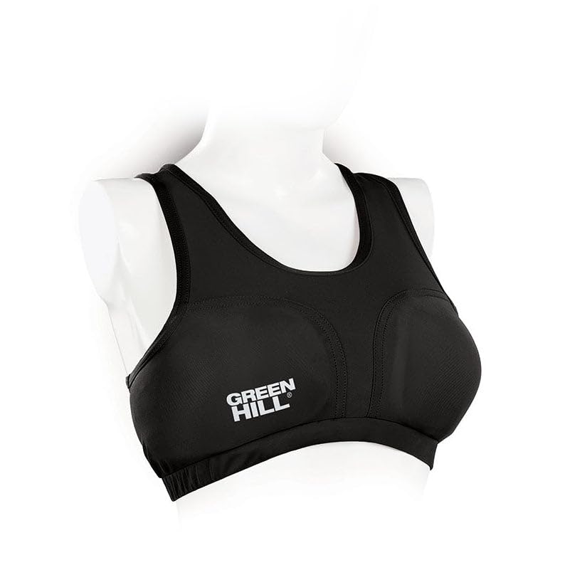 GREEN HILL PARASENO Femminile Reggiseno Protettivo Protezione Nera PARAPETTO
