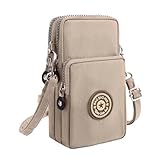 Pequena bolsa transversal para mulheres, mini bolsa de celular carteira com alça ajustável sobre o ombro