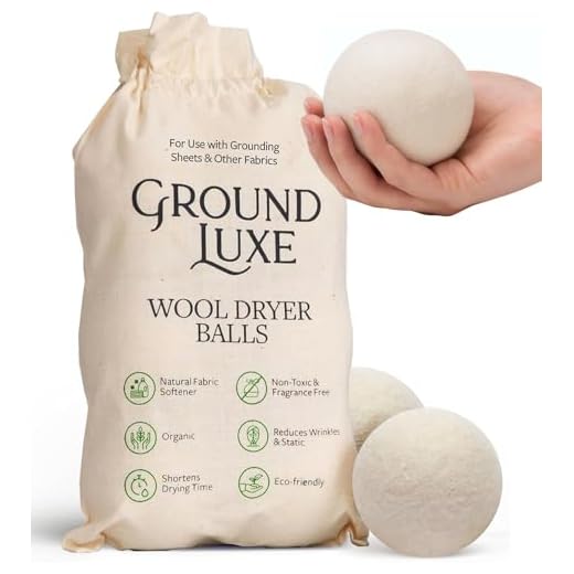 GroundLuxe Organic Wool Dryer Set