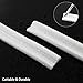 TriMold Peel and Stick Chair Rail Molding, Self-Adhesive Wall Trim for Home Decoration & Wall Protection, 9.8ft x 1.6in