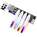 VAGA Crystal Glass Nail File Set of 4 Nail Care Crystals Glass Nail Files in Cheeky Colors, Fingernail File for Manicure, Nail Strengthener hardener, Nails Buffer for Natural and Acrylic Nail filer
