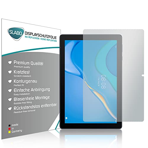 Slabo 2 x Protector de Pantalla Compatible con Huawei MatePad T10 | Huawei MatePad T10s lámina Protectora de Pantalla No Reflexion | No Reflexiones Mate