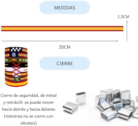 Pack 3 Pulseras Policía Nacional Borgoña 41Z7TcZUzHL. AC SR38. SL1000