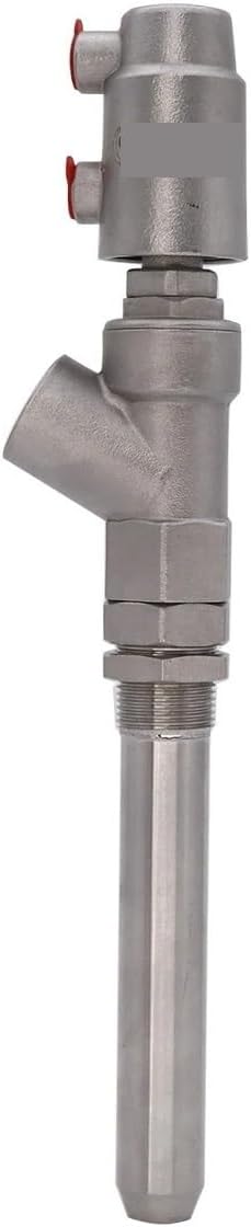 Pneumatic filling head nozzle stainless steel 1/2"(DN15 18MM L500MM)