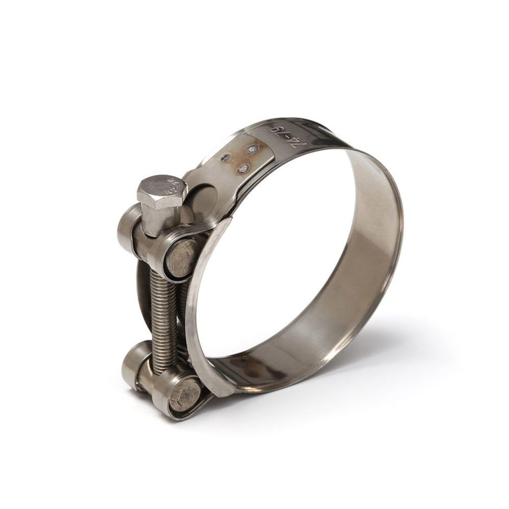 Collier de Serrage à Bande en V, Collier Boulon T Acier Inoxydable, Plusieurs Tailles(80 85mm)