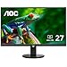 AOC U2790VQ 27" 4K 3840x2160 UHD Frameless Monitor, IPS, 5ms, 1 Billion+ Colors, DisplayPort/HDMI inputs, VESA