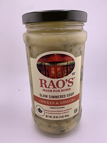 Rao's Homemade Soups Variety Pack Of 6 Flavors- Raos Tomato Basil Soup, Raos Italian Wedding Soup, Raos Chicken Noodle Soup, Raos Pasta Fagioli Soup, Vegetable Minestrone, And Chicken & Gnocchi #TOP5