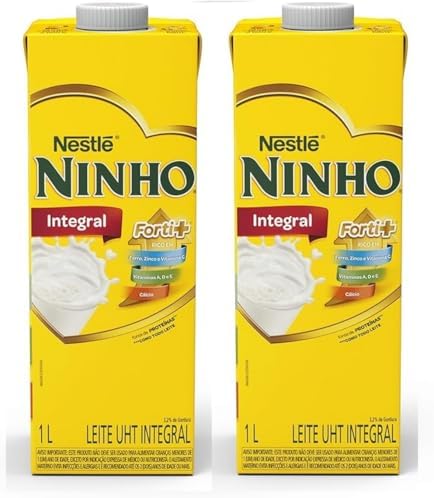 Leite Integral 1L - Caixa com 2 unidades