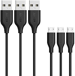Anker [3-Pack] Powerline Micro USB (3ft) - Charging Cable for Samsung, Nexus, LG