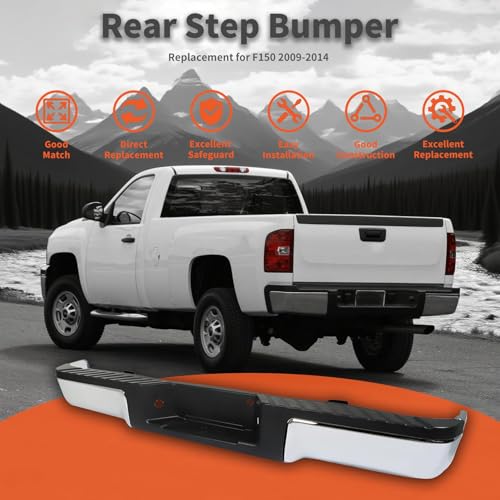 labwork Chrome Rear Bumper for F150