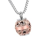 Geeignet für Geschenke, Trauerfeier, ewig Vermisste. Kommt mit Trichter-Set für Sie, um die Urne mit Erinnerungen zu befüllen.