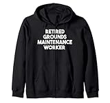 Pensionierter Grundstückspfleger - Lustig Kapuzenjacke