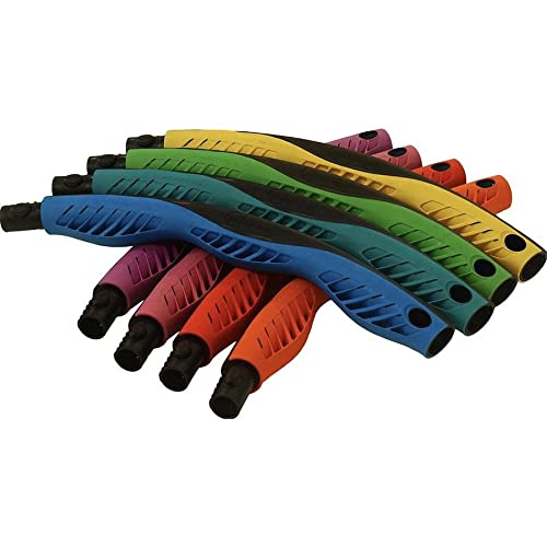 Hula-Hoop-Reifen Powerhoop Deluxe in Regenbogenfarben, 100 cm