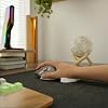 HornsX1 Right-Handed Ergonomic Gliding Palm Rest for Mouse, Wrist Rest Pad, Reduce Wrist Pain, Anti-Fatigue, for Gaming/Office Work Casual Use - White, 1 PCS