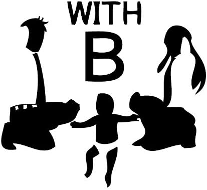 Amazon With B ブルゾンちえみ風ステッカー 防水 車両okカッティングステッカー Km770 Wbb ステッカー デカール 車 バイク