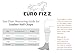 euro fizz Equestrian Women Half chap Gaiter Extra Grip Non Slip Full Grain Takey Cow Leather.Accurate Size Chart in Images. (Black, Medium)