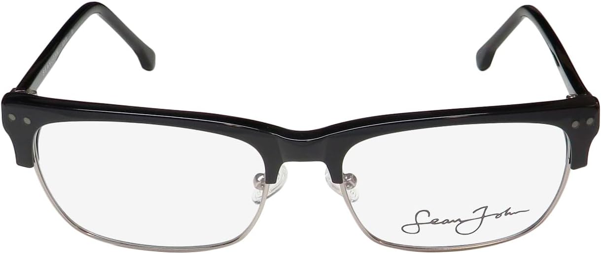 Sean John 5122 Acetate/Stanless Steel Metal Unique Design Eyeglass Frame/Glasses