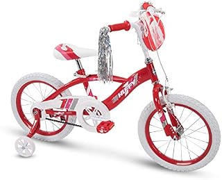 Huffy Kid Bike Quick Connect Assembly Glimmer 18 inch, Red, 79879