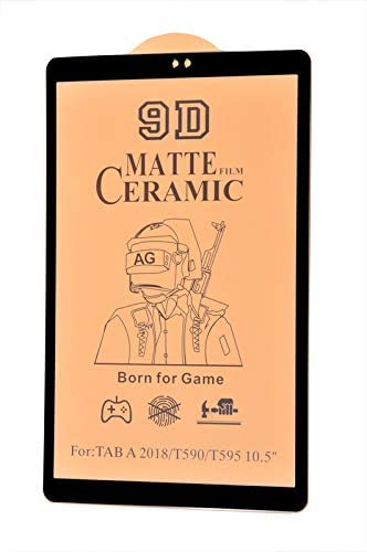 Helix Anti Glare Matte Finish Anti-Fingerprint Tempered Glass Screen Protector for Samsung Galaxy Tab A 10.5 (SM-T590 / T595) (B0BG38G4D9) Amazon Price History, Amazon Price Tracker
