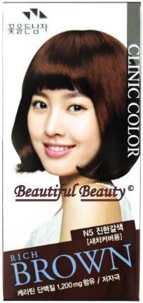 SOMANG CLINIC HAIR COLOR (RICH BROWN N5) by THE FLOWER MEN