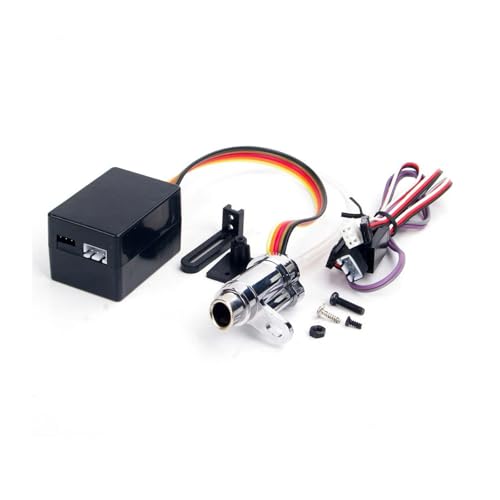 NyTfxkeJ 1/10 RC Car Electronic Simulation Exhaust Pipe Spare Upgrade Kit Set for 1/10 RC Car