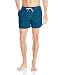 BOSS HUGO BOSS Men's Lobster 5 Inch Solid Swim Trunk, Navy/White, Large