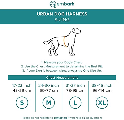Embark Urban Dog Harness, No Pull Dog Harness with 2 Leash Clips, Dog Harness for Large Dogs No Pull. Front & Back with… - Image 6