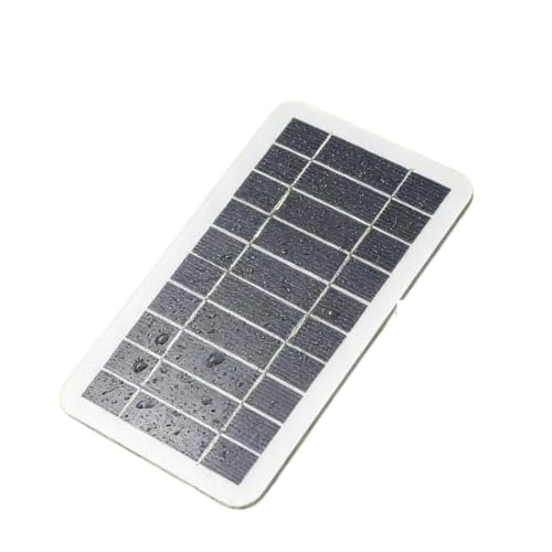Panel solar portátil 5V 5W cargador USB impermeable para teléfonos móviles 2