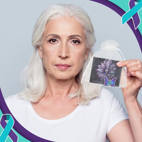 Juexica 50 Sets Suicide Awareness Favors Butterfly with Ribbon Brooch Suicide Prevention Awareness Lapel Pins Favor with Motivational Cards Organza Bags for Women Men Party Favor Supplies4