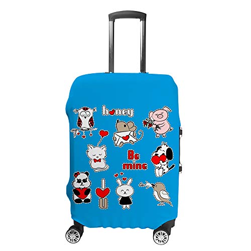 Housse pour bagage motif animal pour protéger votre valise lors de vos vacances en famille