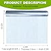 Polycarbonate Roofing Sheet 65.62 ft×3.28 ft, 0.8mm Thick Resistant Rainproof Transparent Polycarbonate Greenhouse Panels, Insulated Clear Roof Panels for Pergola Patio Gardening, Farming, Agriculture