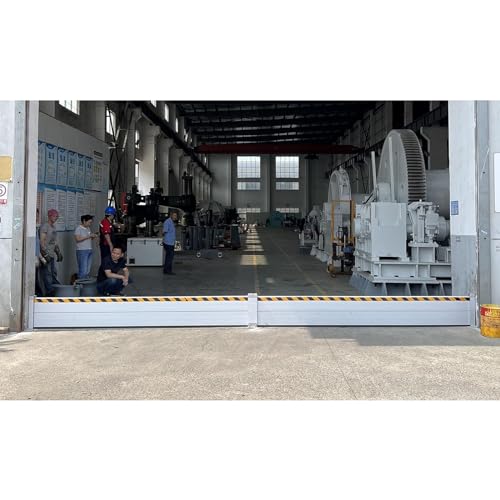 Reusable Water Barriers for Patio Doors/ Warehouse Door/ Home Gates, Driveway Flood Water Barrier/ Flooding Prevention Temporary Dams,Mall Commercial Subway Stations Unit Module Design Flood Board ( C