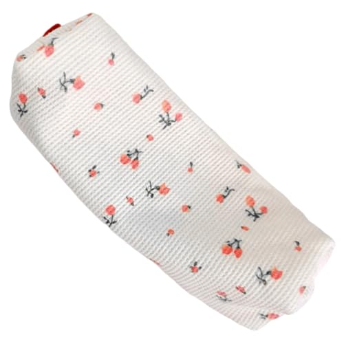 Bolsa para lápis de flores, Estojo para lápis de flores | Porta-canetas fofo para lápis,Bolsa floral para lápis, pequena bolsa organizadora de maquiagem, estojo para lápis, bolsa para caneta, organiza