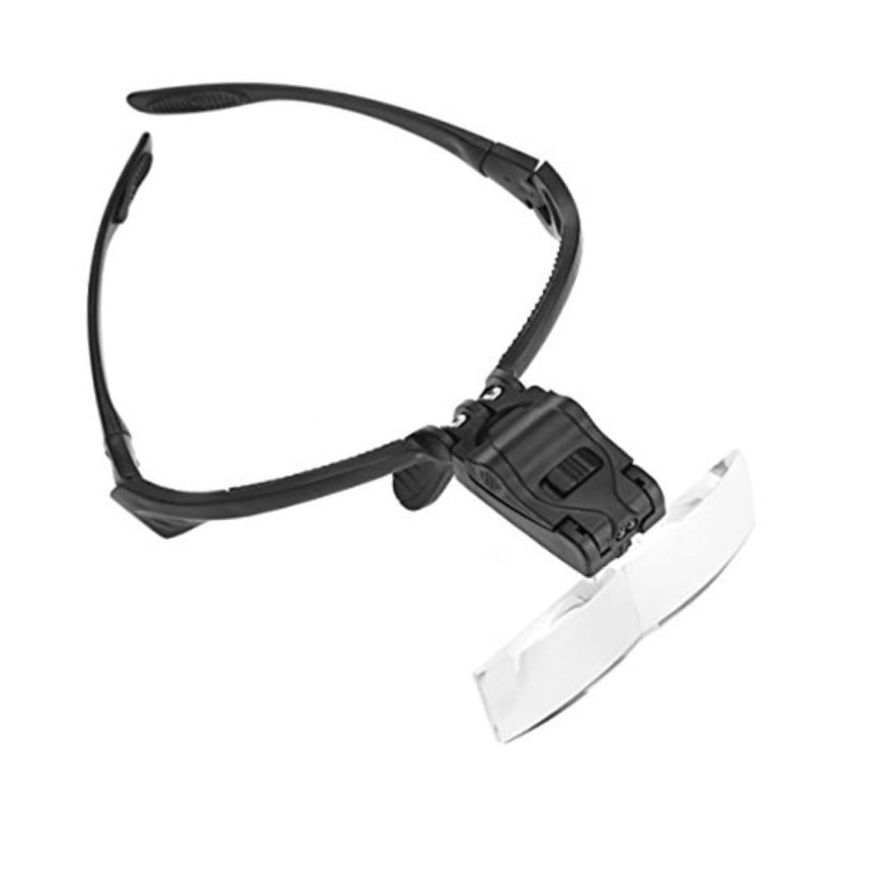 FRCOLOR 5Pcs Loupe Magnifying Glasses with Visor Magnifier with Interchangeable Lenses for Enhanced Viewing Experience for Crafts and Close Work