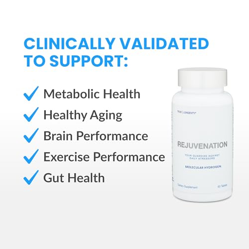 DRINK HRW Rejuvenation Molecular Hydrogen Water Tablets: 12 ppm H2 - Hydrogen & Magnesium Supplement, Supports Energy Production, Recovery, Cognitive Function (Unflavored) - Image 5