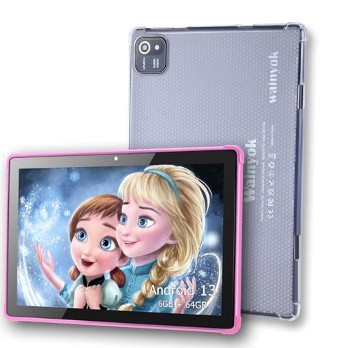 Wainyok Tabletas para niños Android 13 de 10.1 pulgadas: 6 GB + 64 GB, 1 TB expandible | 2.0 GHz...