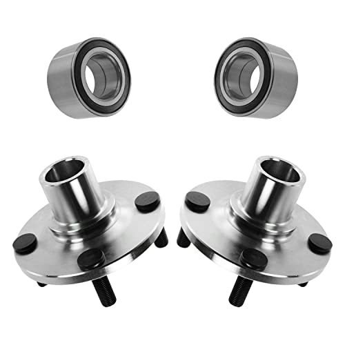 Front Rear Wheel Hub & Bearing Pair Set For Mazda Protege Miata #TOP11
