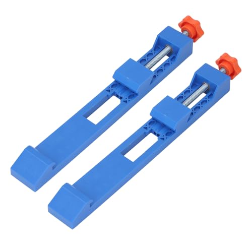 Máquina de Corte Ajustable, Guía Base, Sierra Circular Eléctrica, Abrazadera de Posición de Fresado ABS, Herramienta de Carpintería, 2 uds.