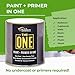 THE ONE All-In-One Paint & Primer - Brilliant White Gloss, 8.5 Fl Oz/250ml | 1 Coat Formula | Easy Indoor & Outdoor Decorating for Home & Garden Walls, Floors & Furniture | Water-Based & Low VOC