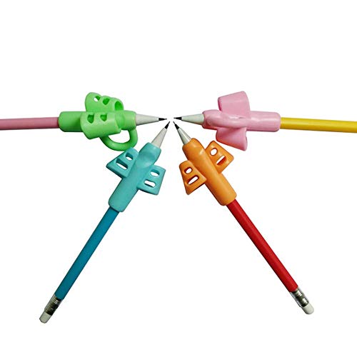 Aderência para lápis para crianças Aderência de lápis para escrita, para crianças, 6 estágios, ferra