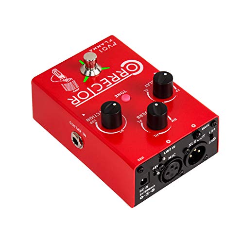 Flamma Fv01 Vocal Effects Processor Pitch Correction Pedal With Delay Reverb For Microphone Amplifier Stompbox Guitar #TOP3
