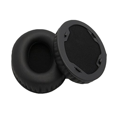 Babysbreath 1 par de almohadillas de reemplazo Earpad Pad para Monster Beats Studio 1.0 auriculares negro